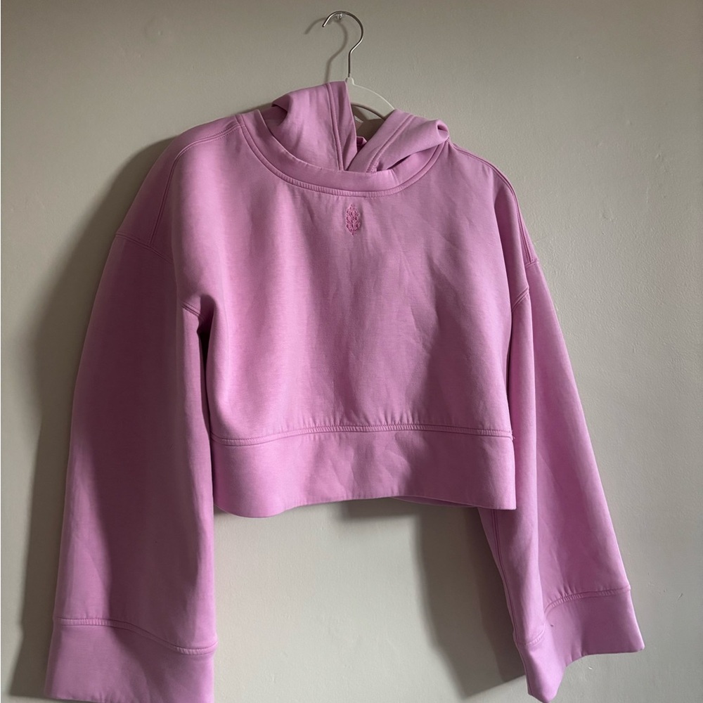 FP Movement by Free People Pink Cropped Hoodie